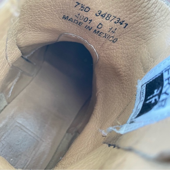 Frye Men’s Smith Short Engineer Moto Riding Boot - Picture 7 of 8